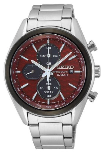 Picture of Seiko Chronograph Solar Red Watch