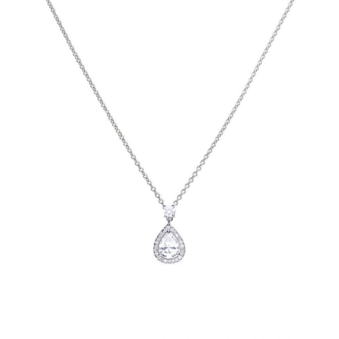 Picture of Teardrop Shaped Zirconia Drop Pendant