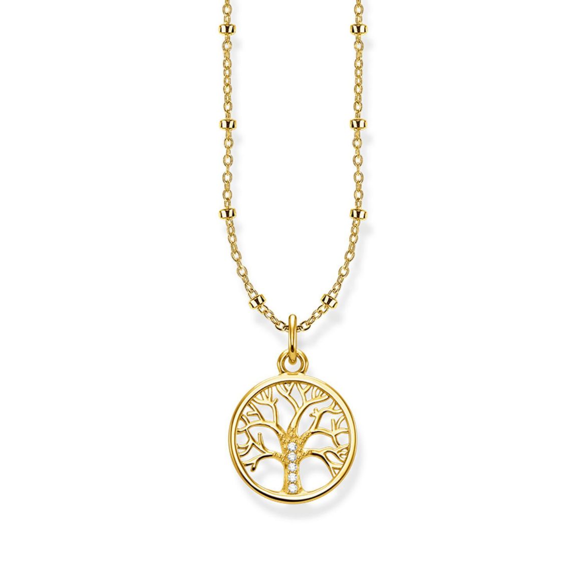 Picture of Tree of Life Necklace in Gold