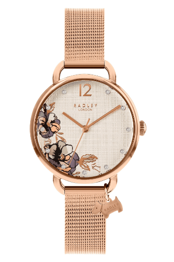 Picture of Radley Rose Gold Mesh Strap Watch