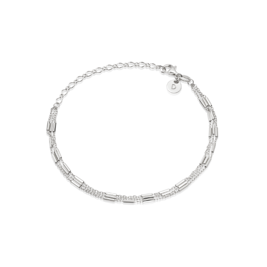 Picture of Triple Bar Chain Bracelet Sterling Silver