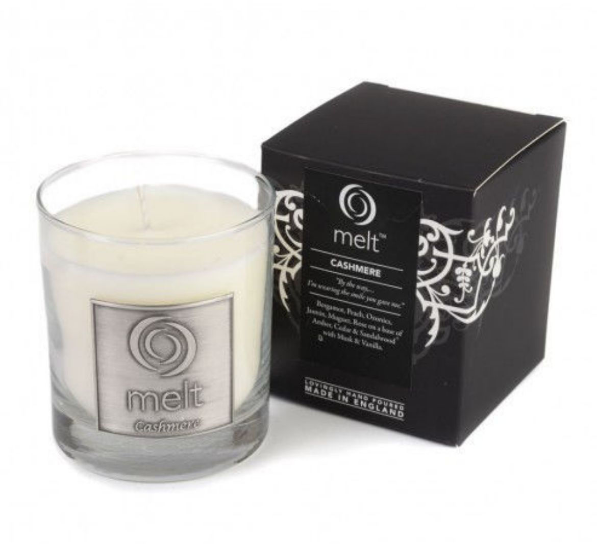 Picture of Cashmere Luxury Glass Candle
