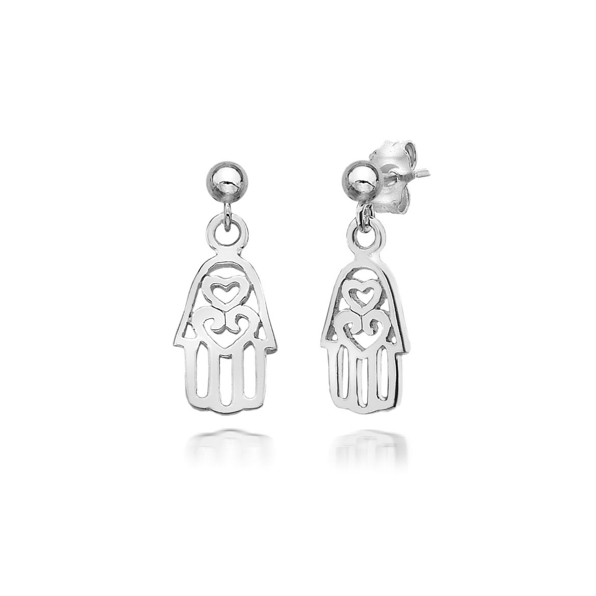 Picture of Hamsa Hand Earrings