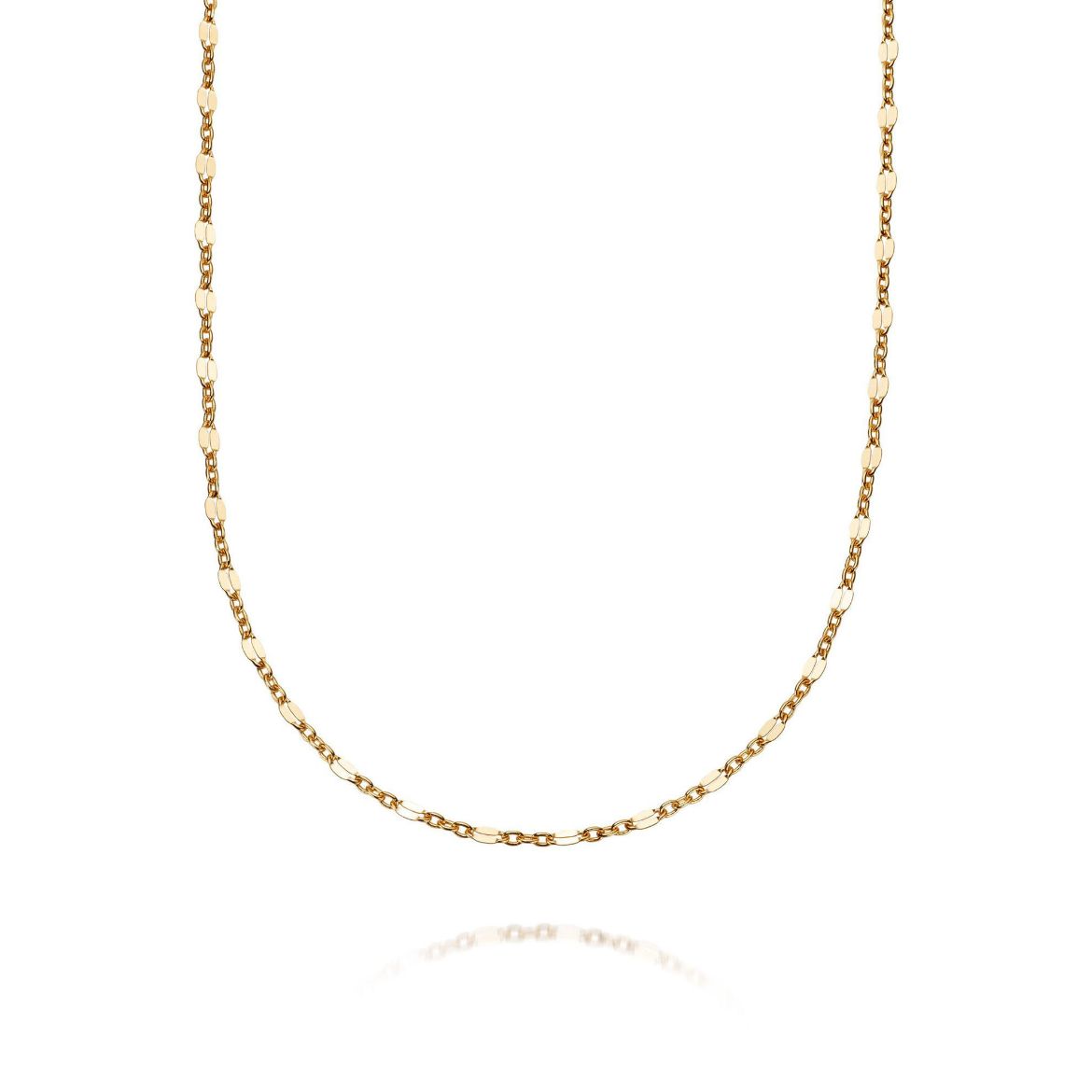 Picture of Chain Peachy Necklace 18ct Gold Plate