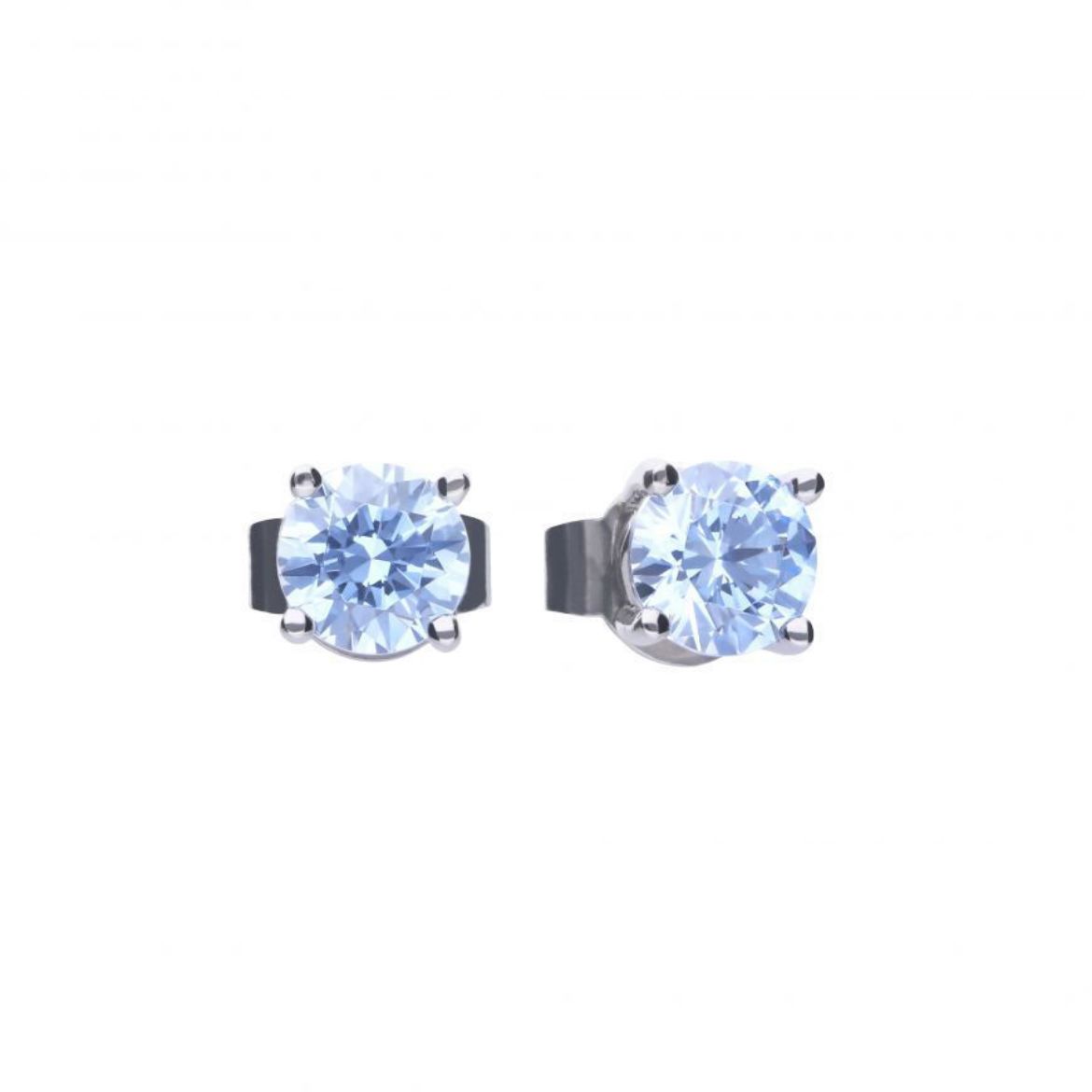 Picture of Blue Cubic Zirconia Earrings