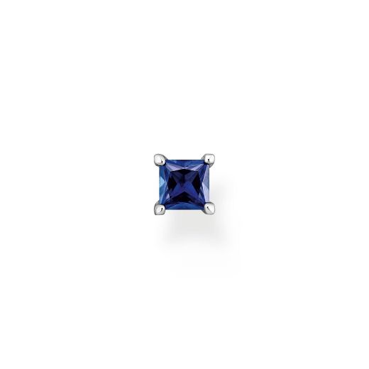 Picture of Single Ear Stud With Blue Stone