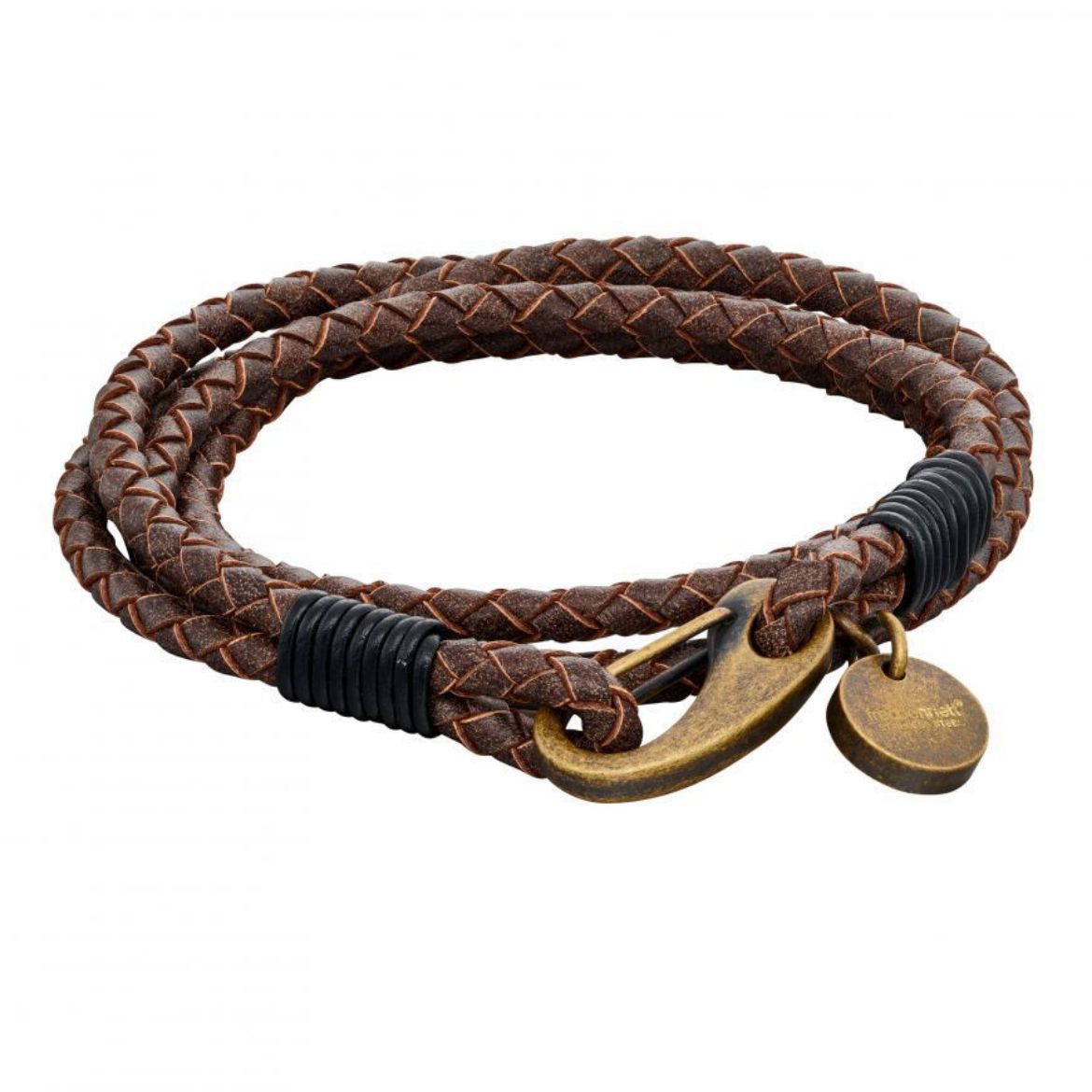 Picture of Brown Leather And Bronze Clasp