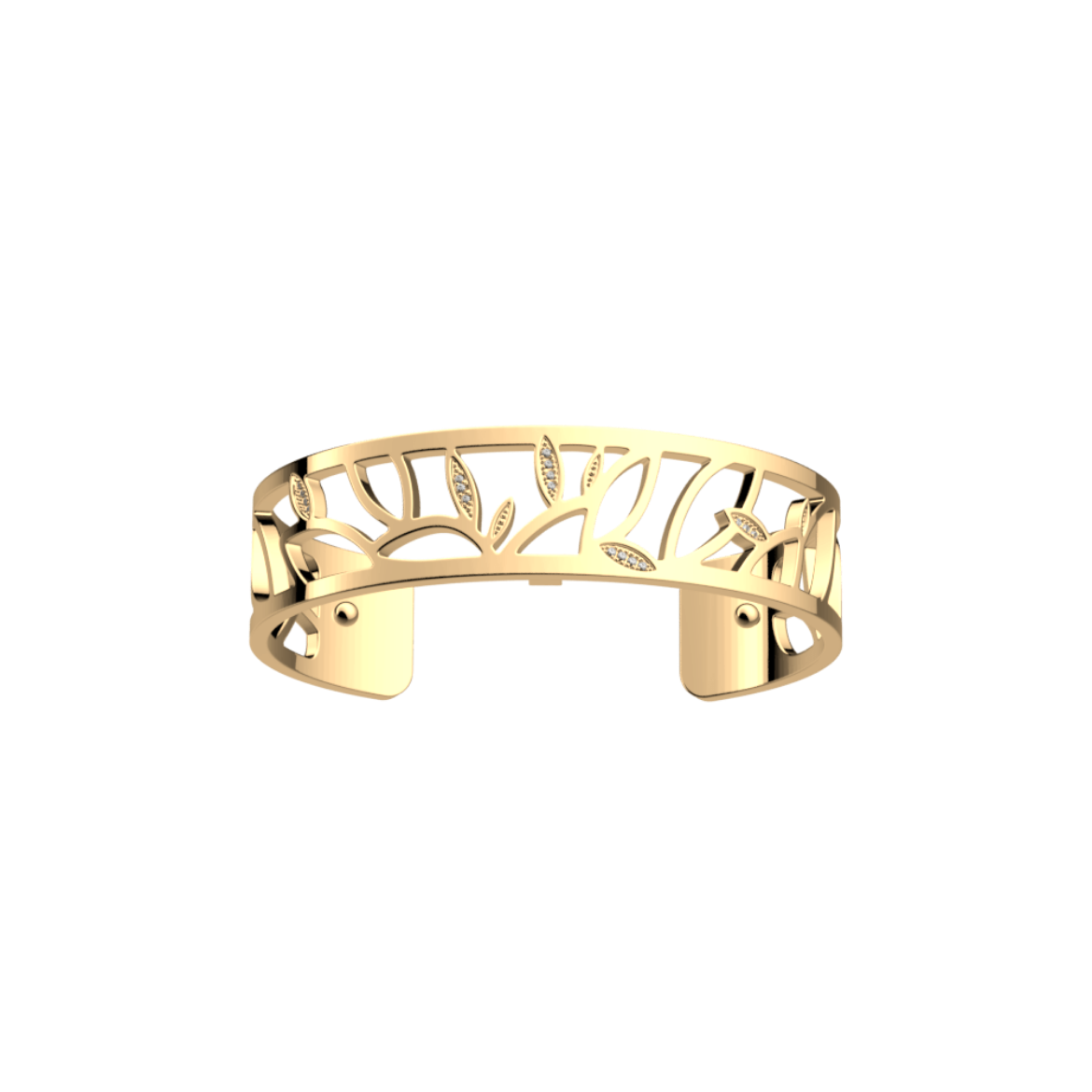 Picture of Arbre De Vie Gold Plated Bangle With Cubic Zirconia