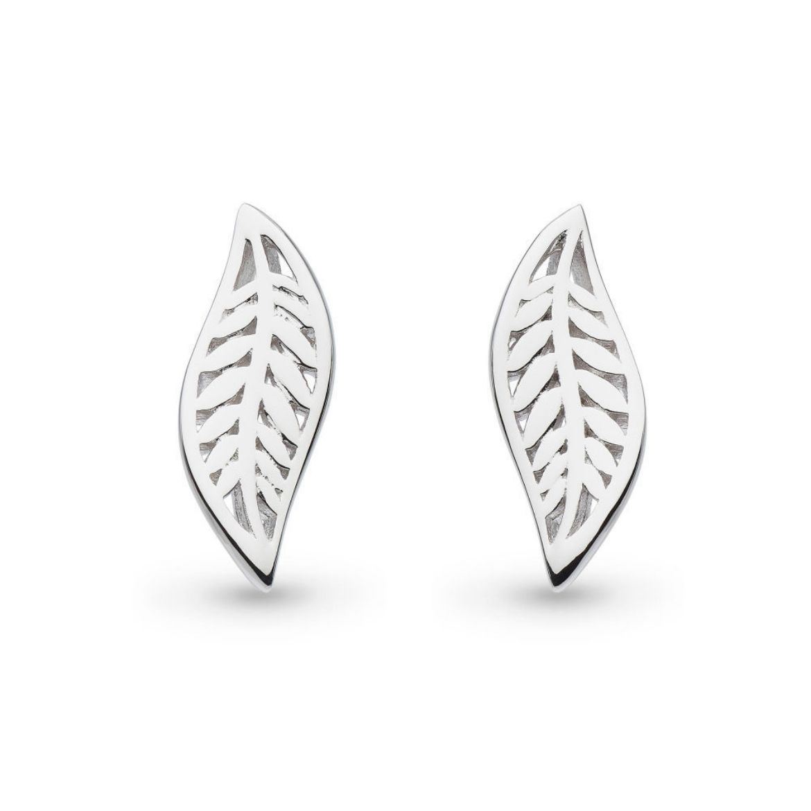 Picture of Blossom Eden Small Leaf Stud Earrings