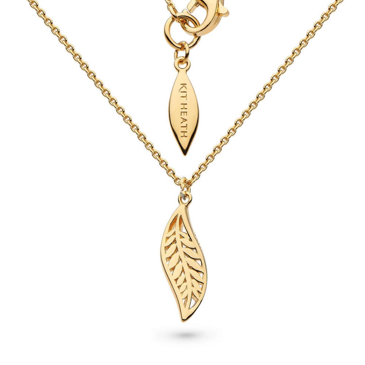 Picture of Blossom Eden Mini Leaf Gold Necklace