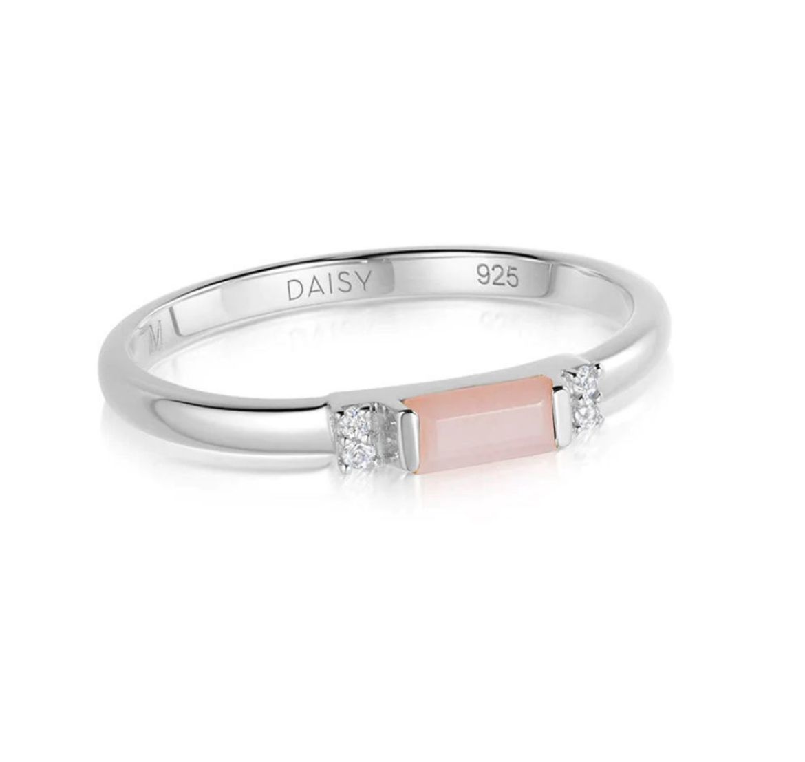 Picture of Beloved Fine Pink Opal Band Ring