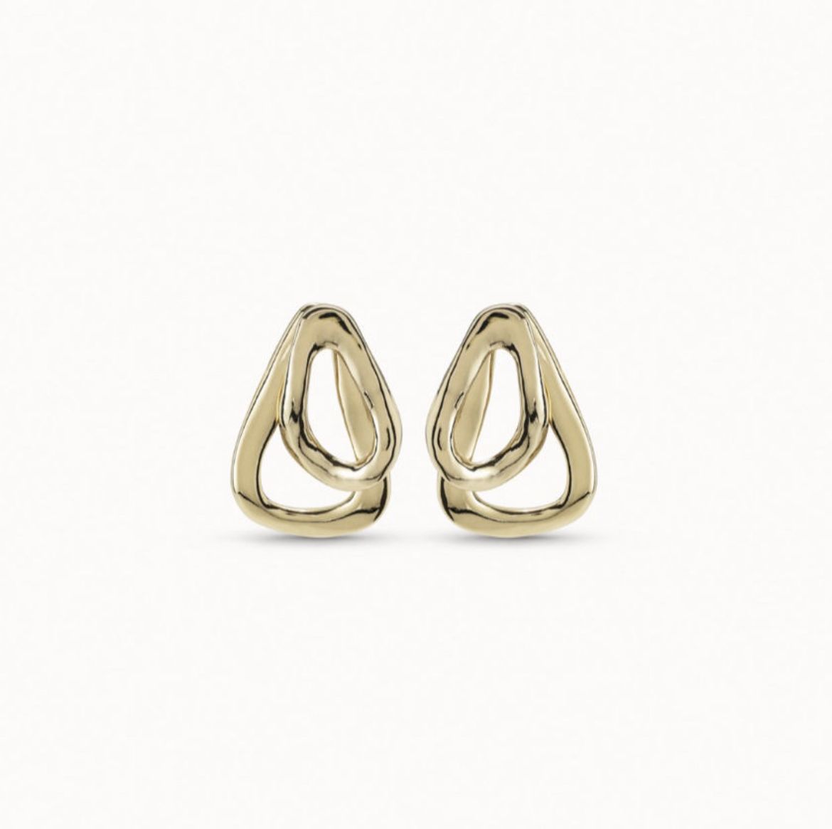 Picture of Connected Ear Studs Gold