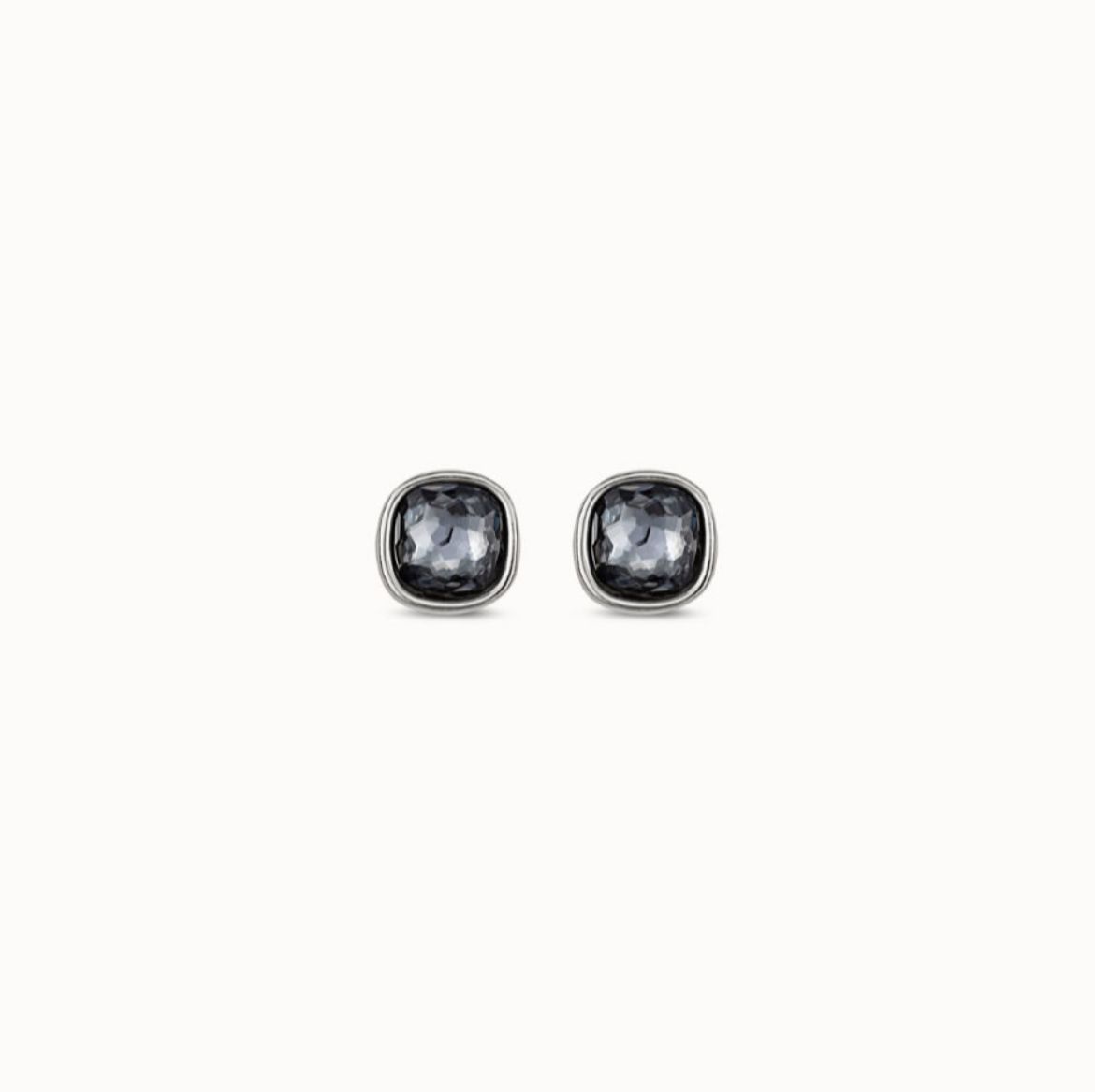 Picture of Mademoiselle Studs With Grey Crystal