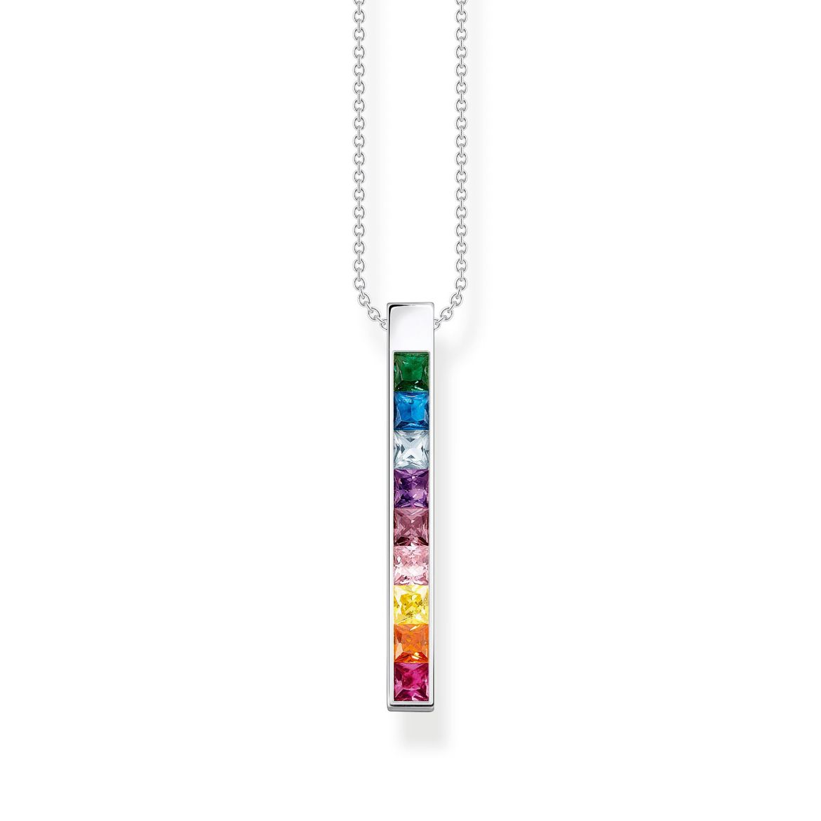 Picture of Rainbow Heritage Colourful Stone Necklace