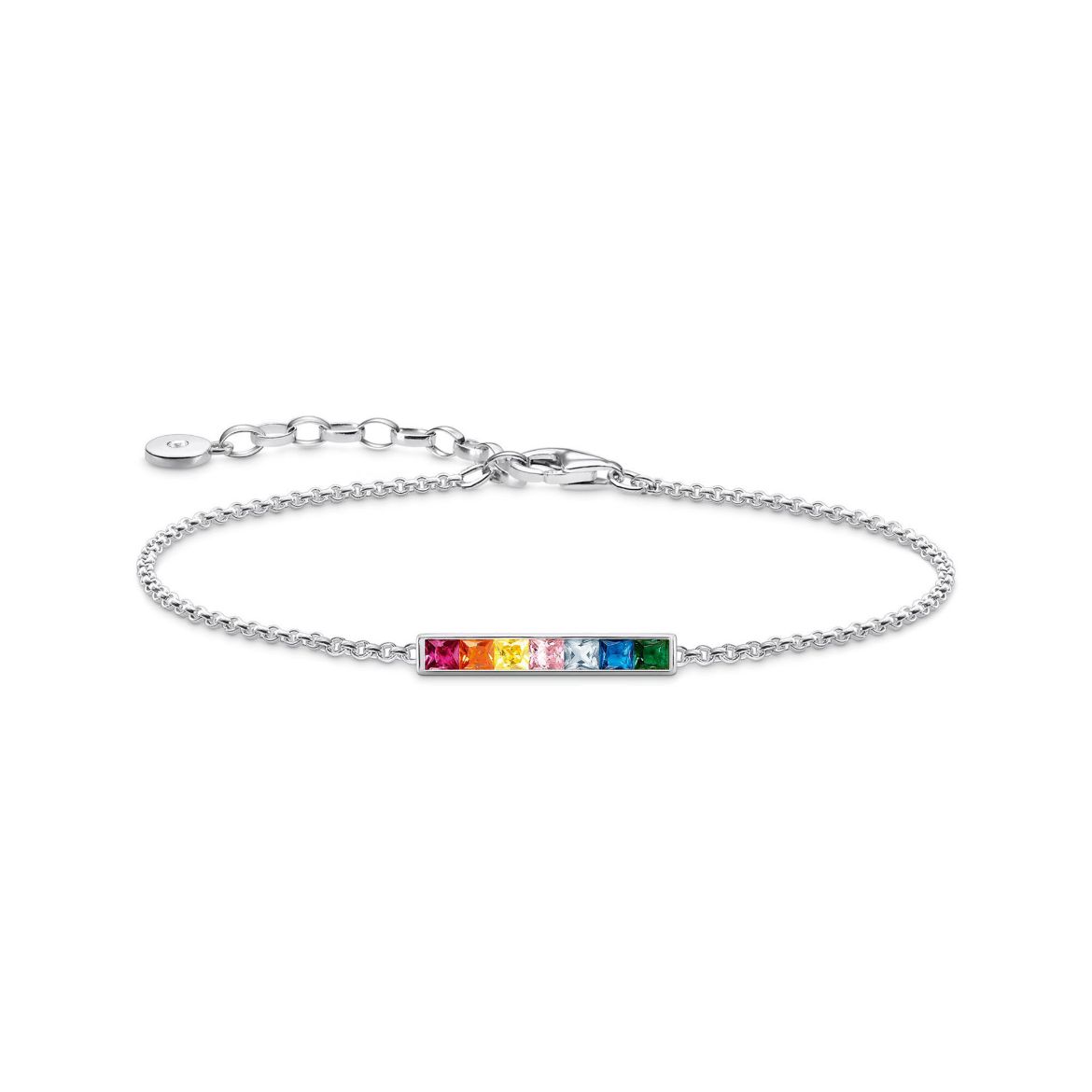 Picture of Rainbow Heritage Colourful Stone Bracelet
