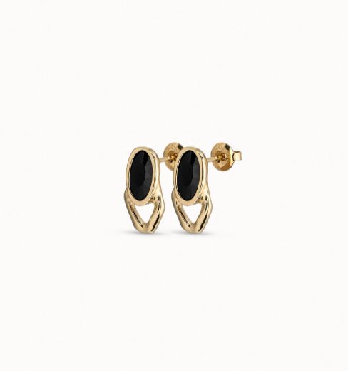 Picture of Pendientes The Queen Gold Plated Stud Earrings