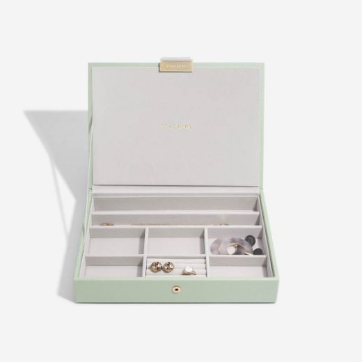 Picture of Sage Green Classic Jewellery Box Lid