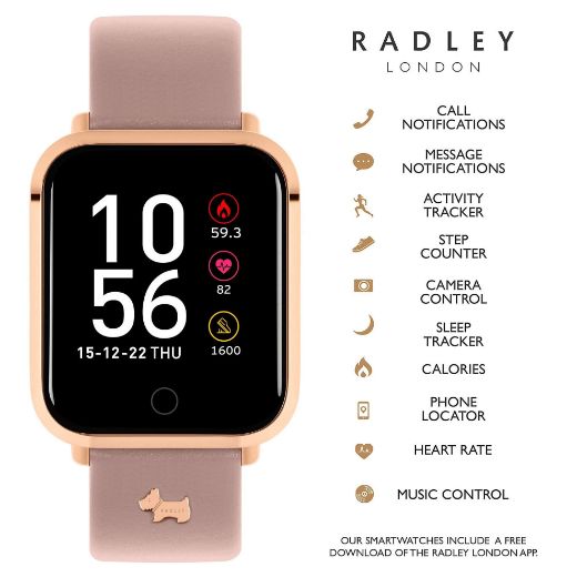 Picture of Cobweb Leather Strap Series 06 Radley Smart Watch