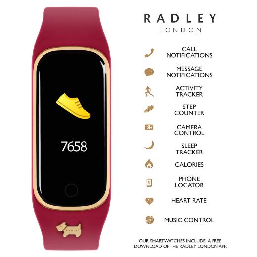 Picture of Berry Red Series 08 Radley Smart Watch