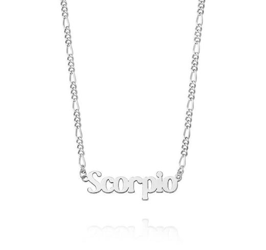 Picture of Zodiac Scorpio Necklace in Silver