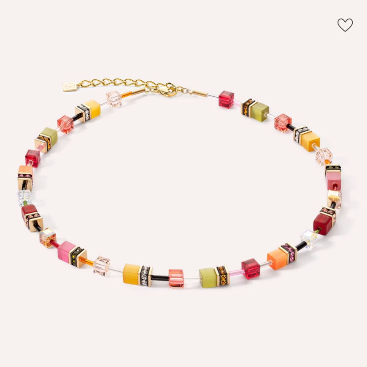 Picture of GeoCUBE Iconic Multicolour Indian Summer Necklace