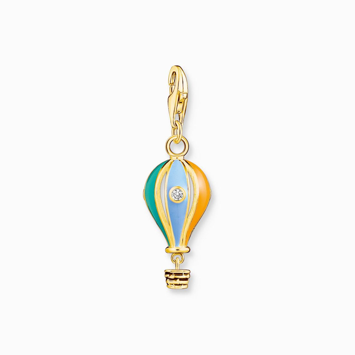 Picture of Hot Air Balloon Charm in Gold