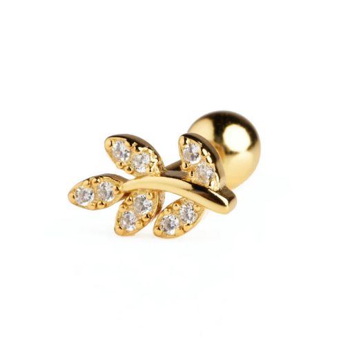 Picture of Flora Barbell Stud Gold
