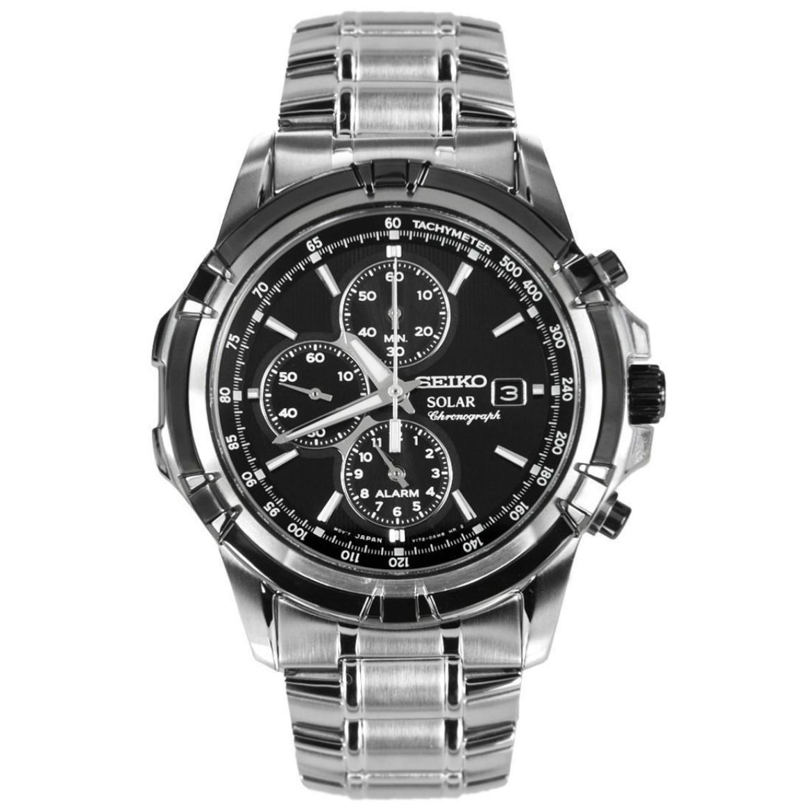 Picture of Seiko Alarm Chronograph Solar Powered Gents Watch
