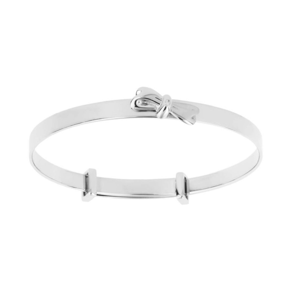 Picture of Bow Expanding Bangle with Diamond