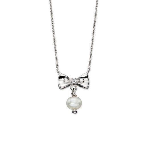 Picture of Bow and Pearl with Necklace 