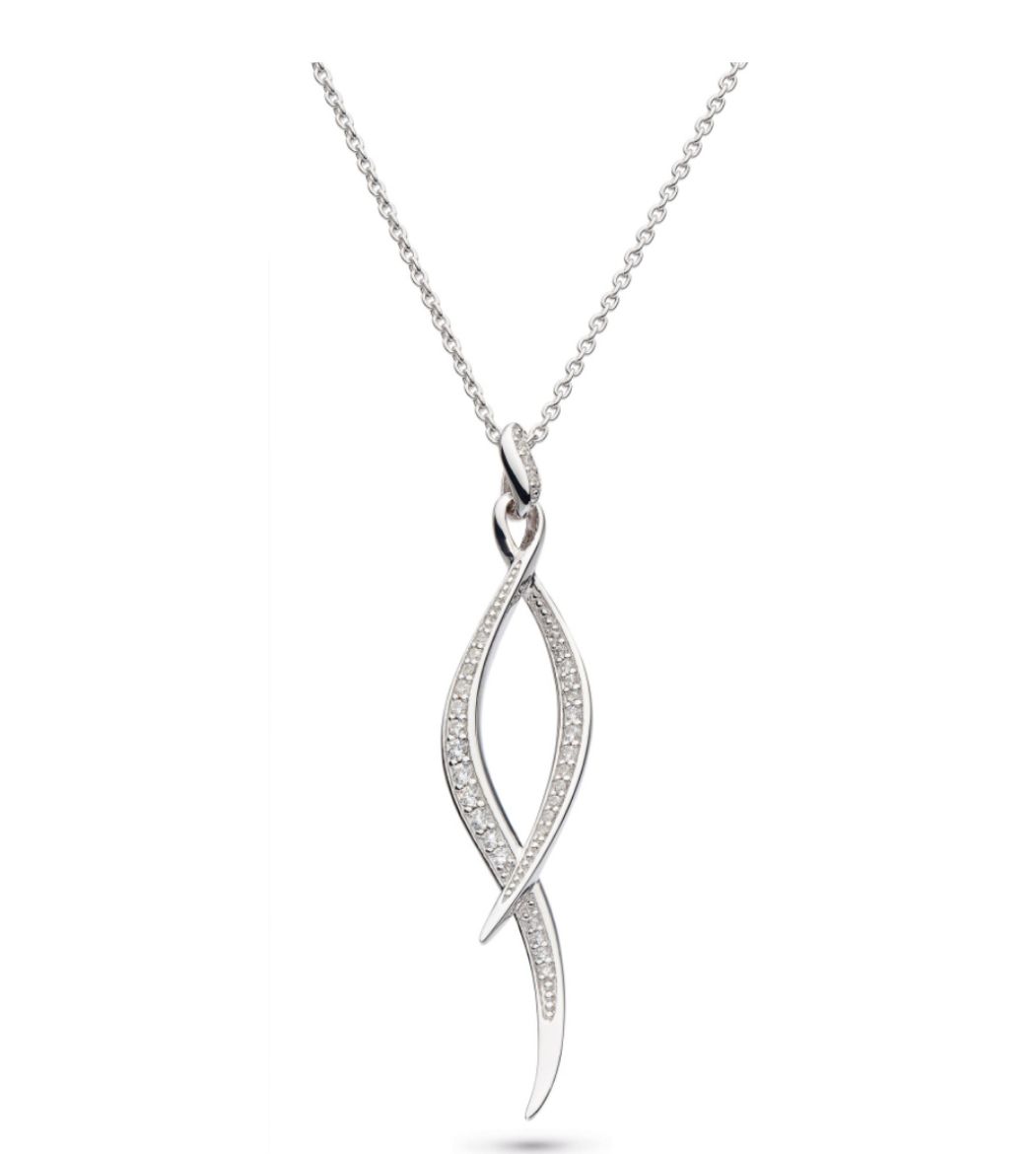Picture of Entwine Twine Twist Pavé Necklace