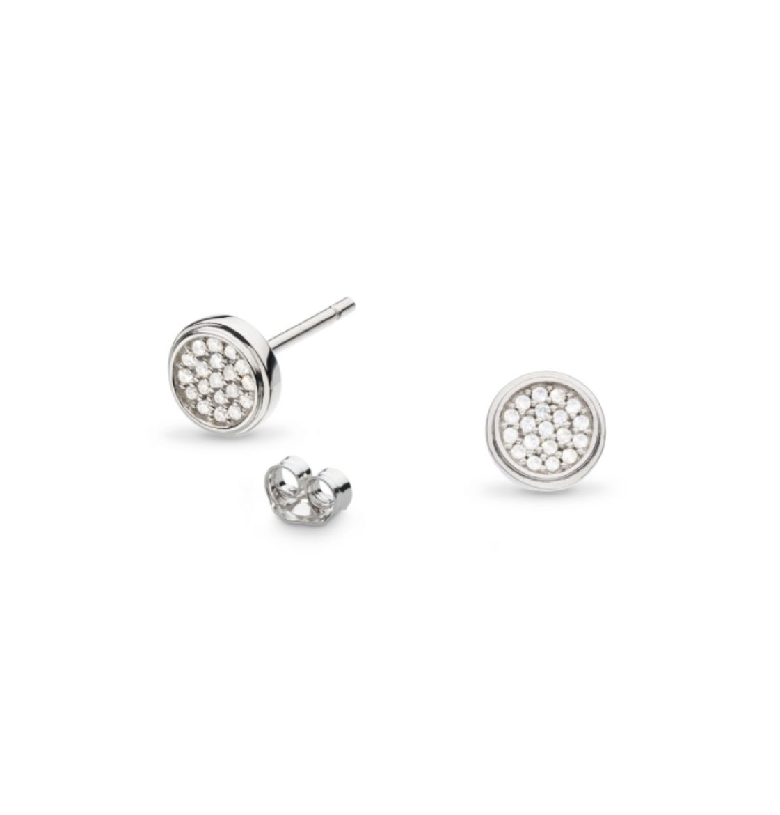 Picture of Revival Eclipse Lux Pavé Round Stud Earrings