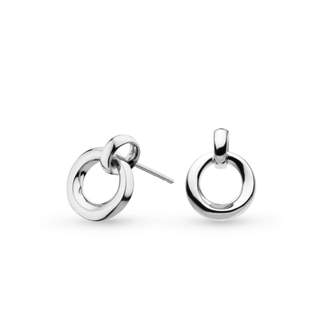 Picture of Bevel Cirque Link Stud Earrings