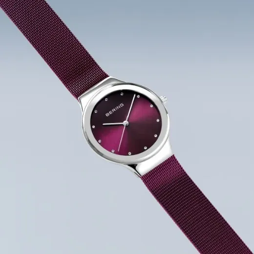 Picture of Purple Watch with Mesh Strap 