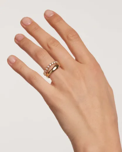 Picture of Motion Ring in Gold 