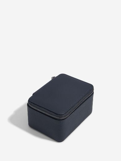 Picture of Navy Zipped Travel Watch Box