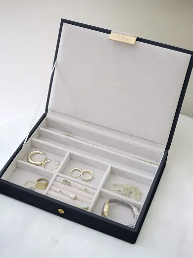 Picture of Navy Classic Jewellery Box Lid