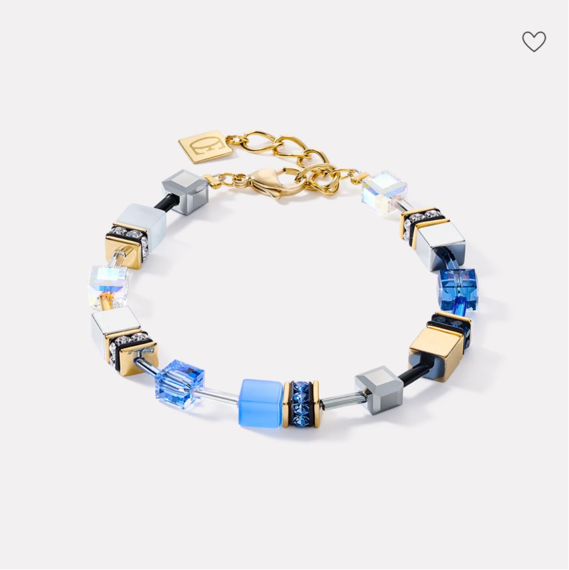 Picture of GeoCUBE® Bracelet Blue-Gold