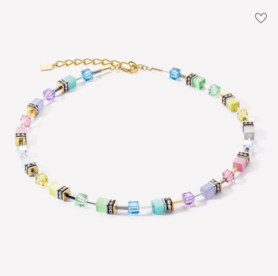 Picture of GeoCUBE® Iconic Gentle Multicolour Necklace