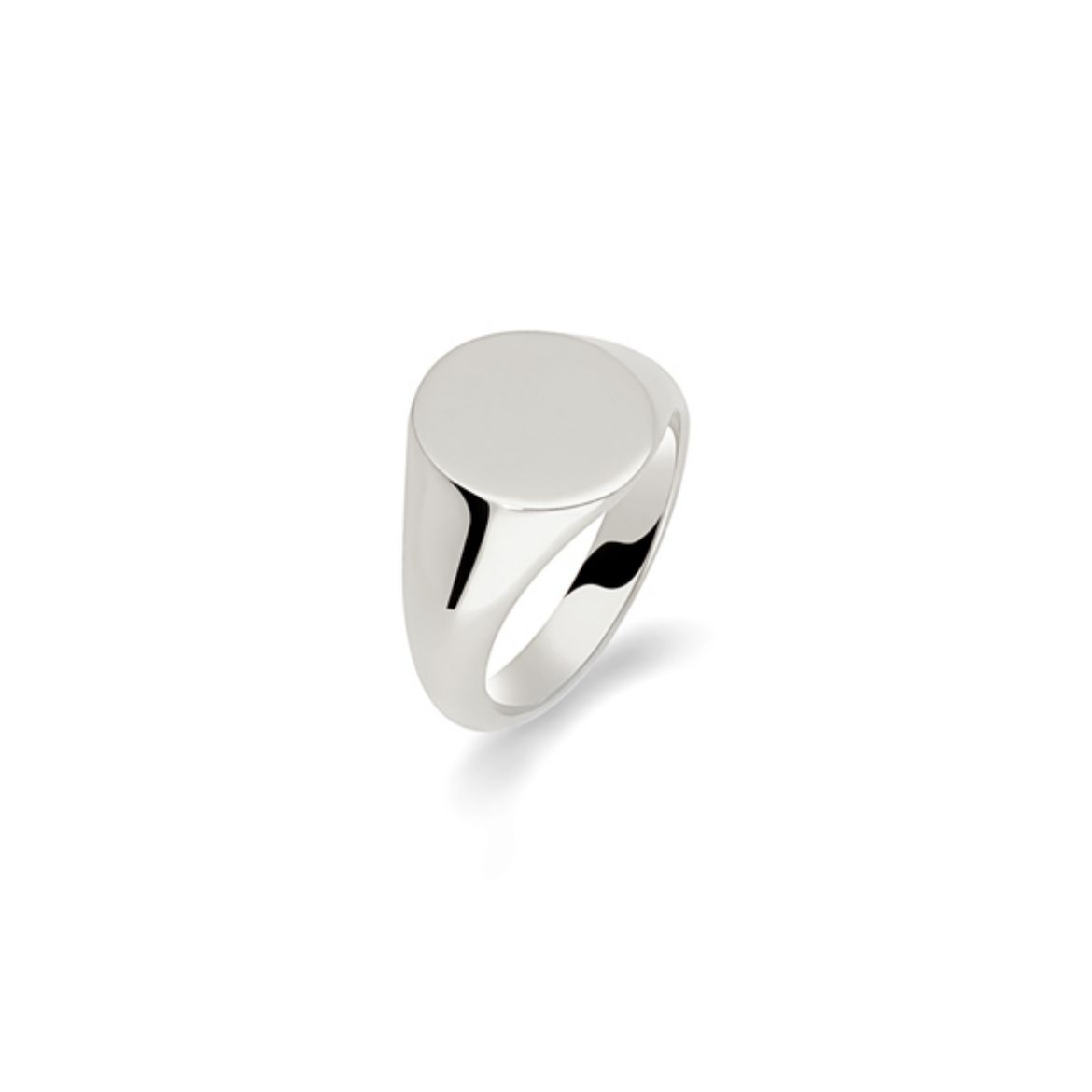 Picture of Ladies Oval Signet Ring 
