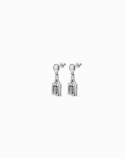 Picture of Lock Earring in Silver