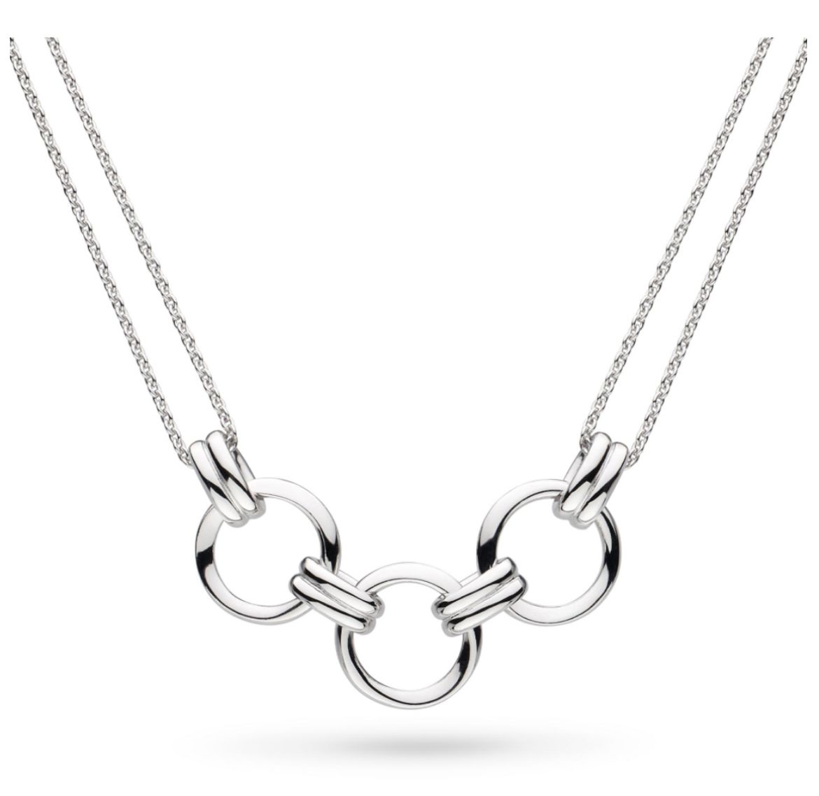 Picture of Bevel Unity Twin Chain Necklace