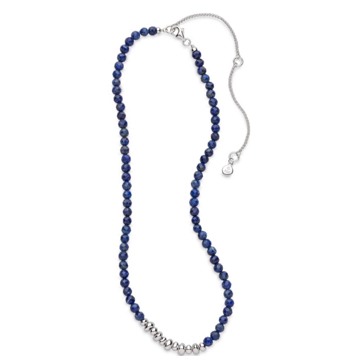 Picture of Coast Tumble Azure Gemstone Beaded Necklace
