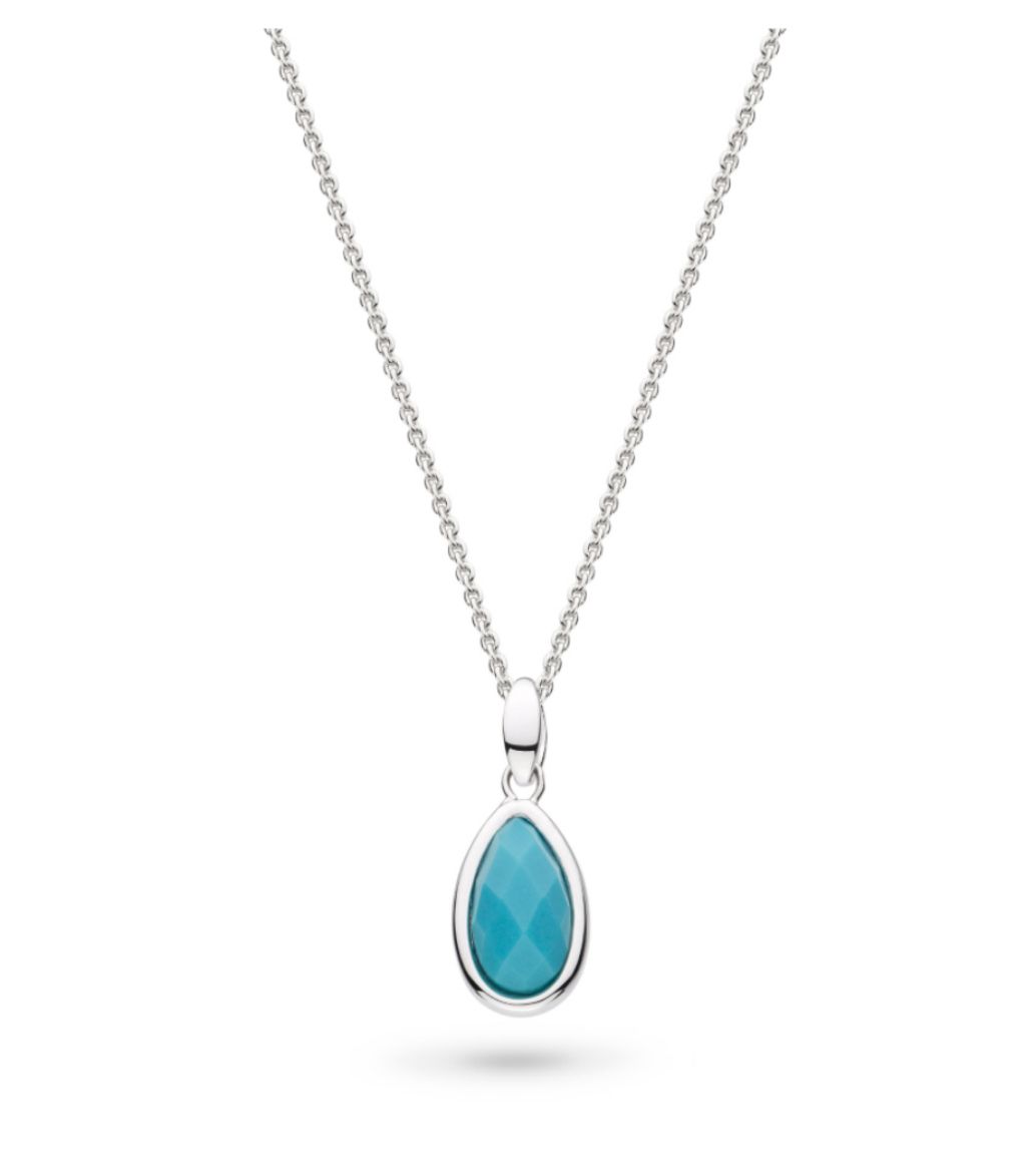 Picture of Coast Pebble Azure Gemstone Necklace