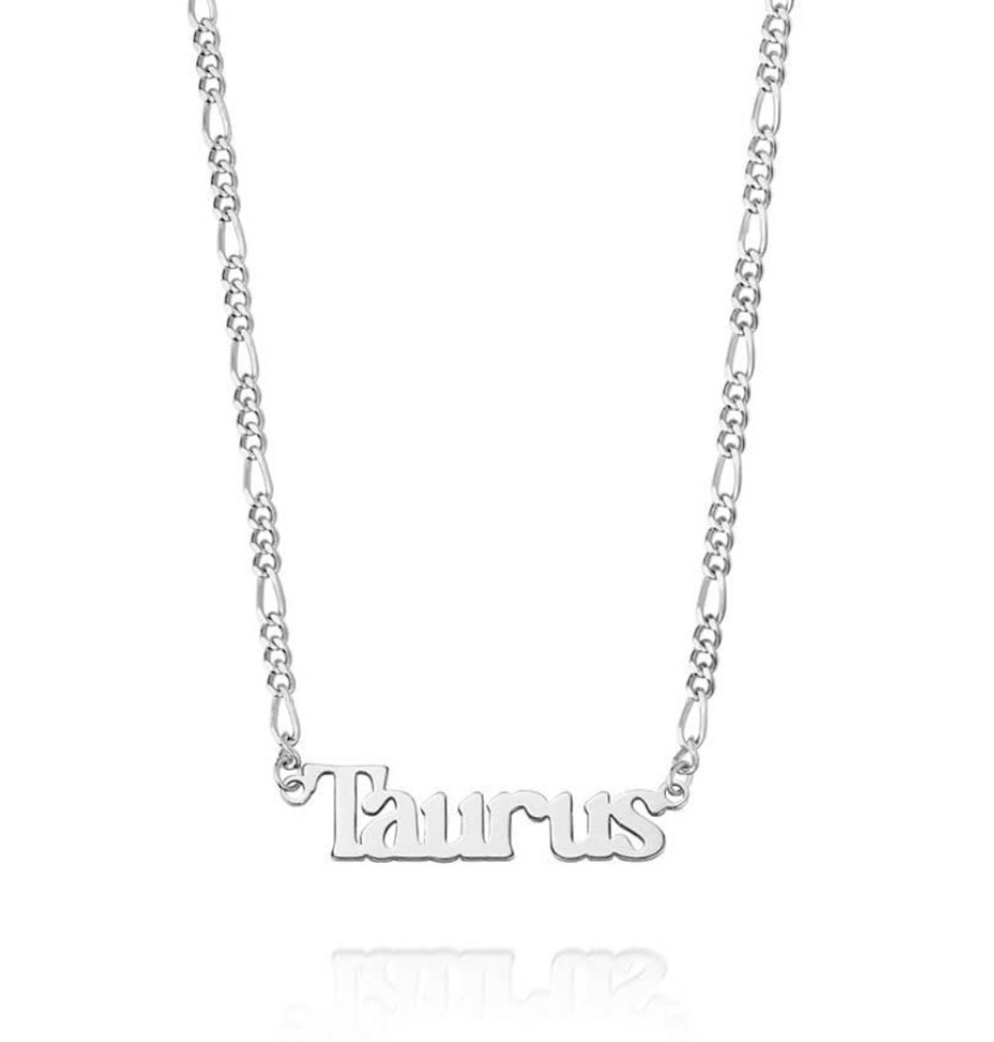 Picture of Zodiac Taurus Silver Necklace
