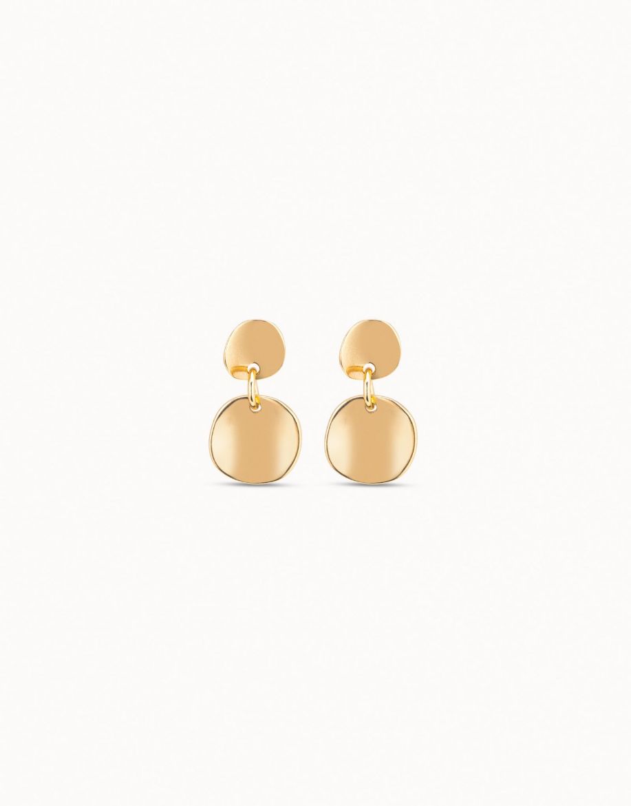 Picture of Scales Earrings Gold