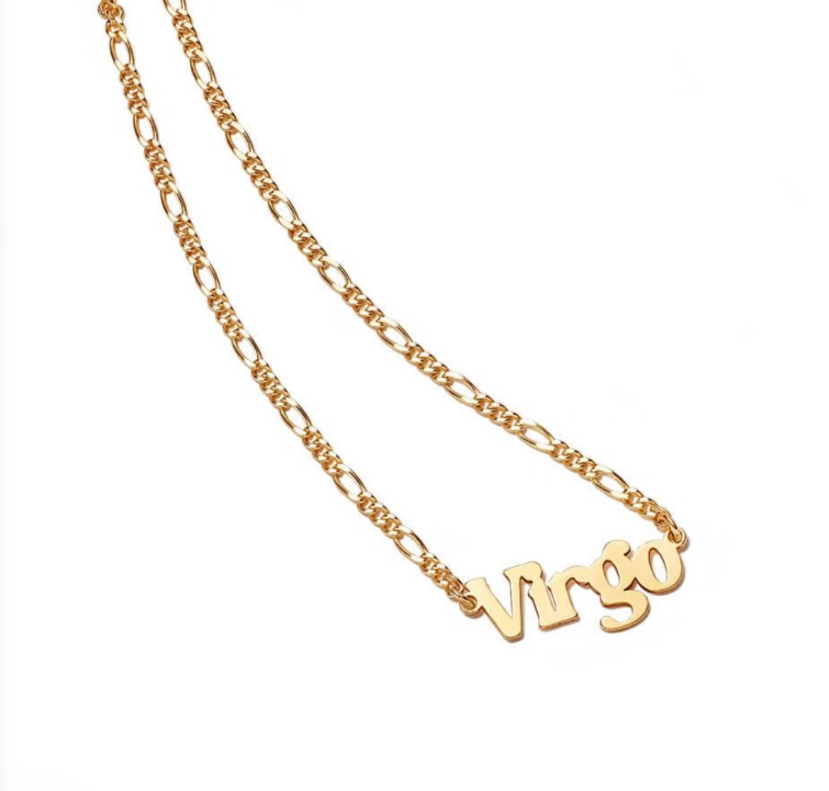Picture of Zodiac Virgo Necklace in 18ct Gold Plate