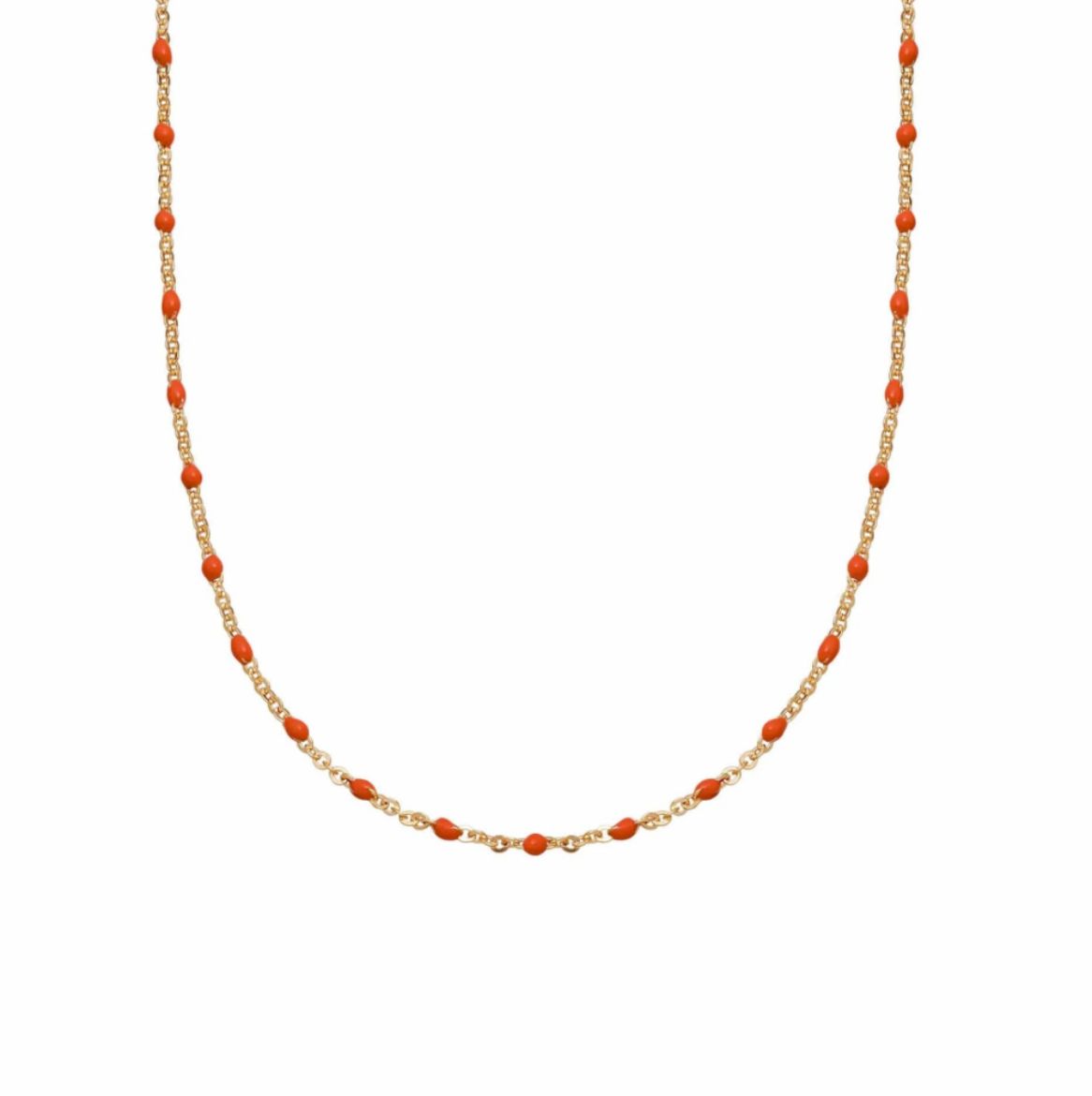 Picture of Treasures Coral Beaded Necklace