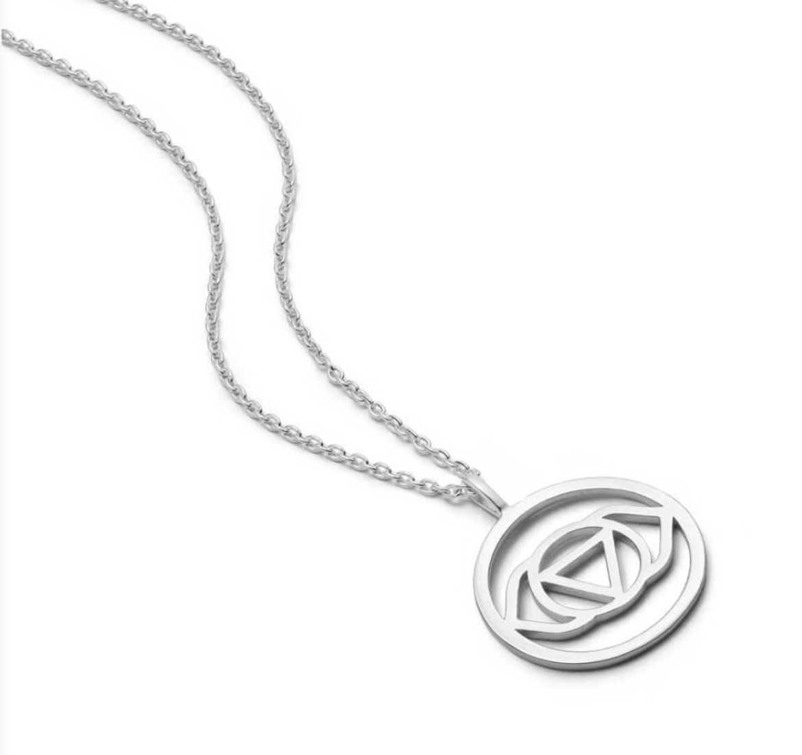 Picture of Chakra Brow Necklace Silver 
