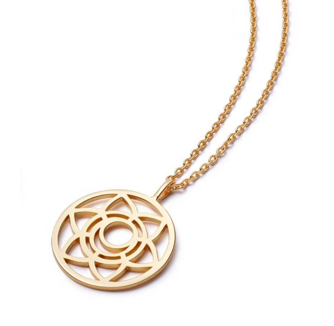 Picture of Chakra Sacral Necklace 18ct Yellow Gold  